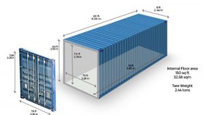 Tiêu chuẩn về chiều cao – chiều dài – tải trọng Container (kích thước các loại container)